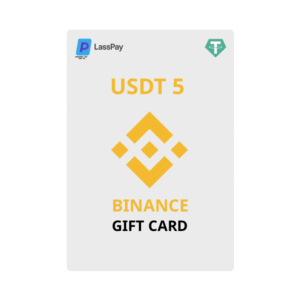 شحن بطاقة بينانس 5 دولار | Binance Gift Card 5 USDT