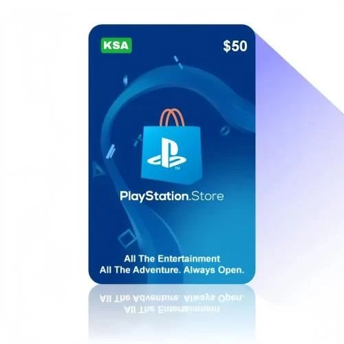 بطاقة بلايستيشن ستور 50 دولار